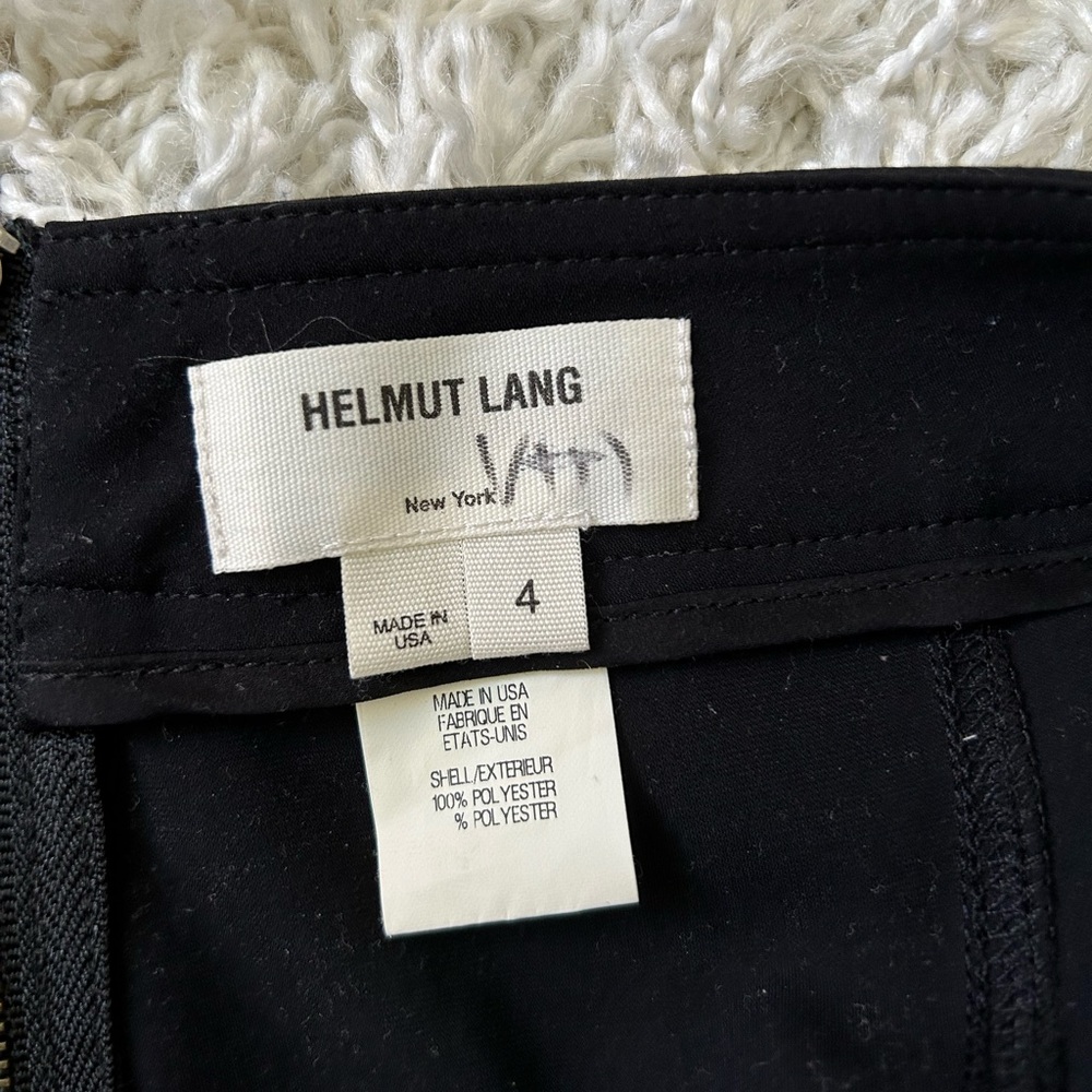 Helmut Lang Black Skirt - Picture 5 of 6